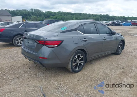 2022 Nissan Sentra Sv Xtronic Cvt from USA, damaged, VIN 3N1AB8CV8NY254852